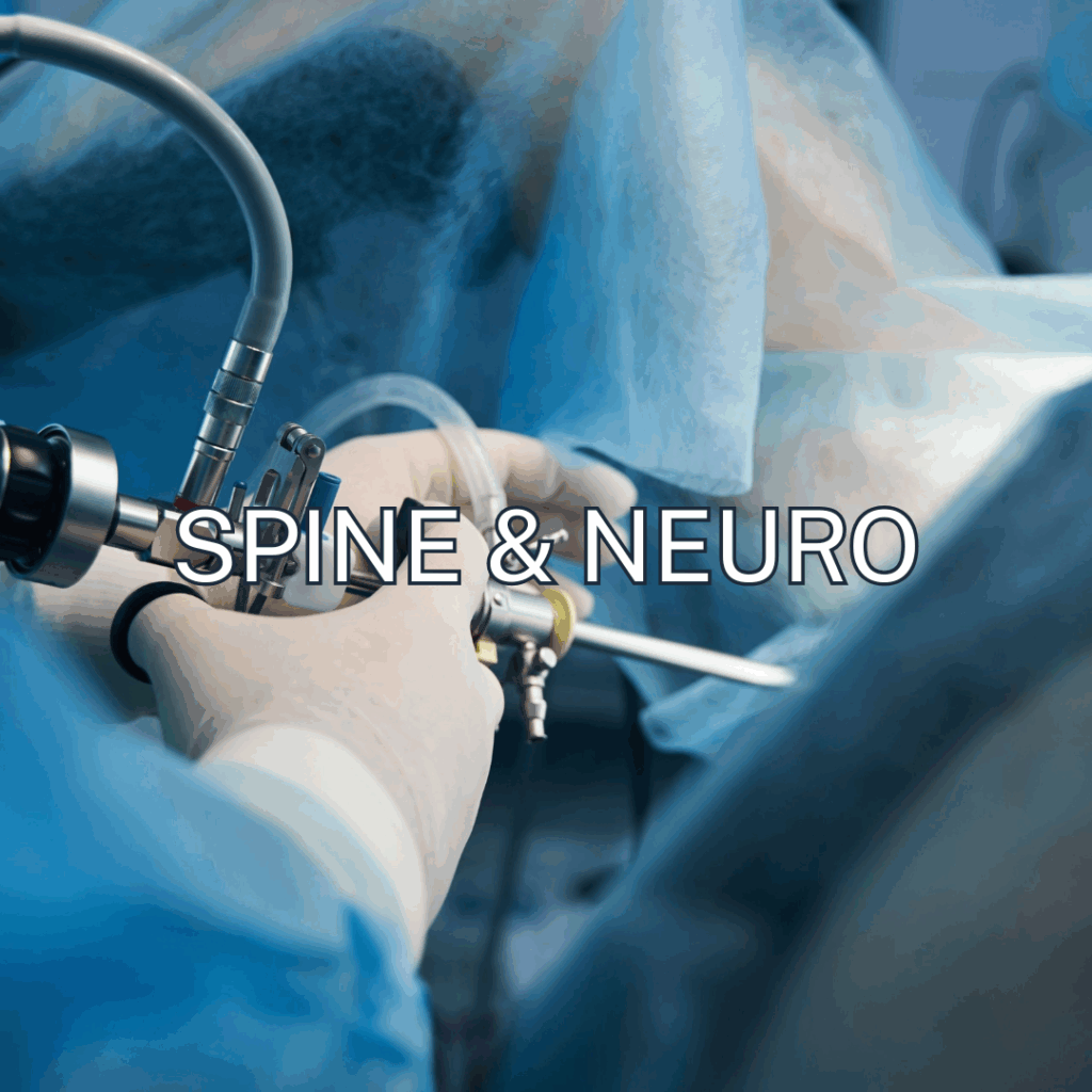 application in Spine and Neuro procedures