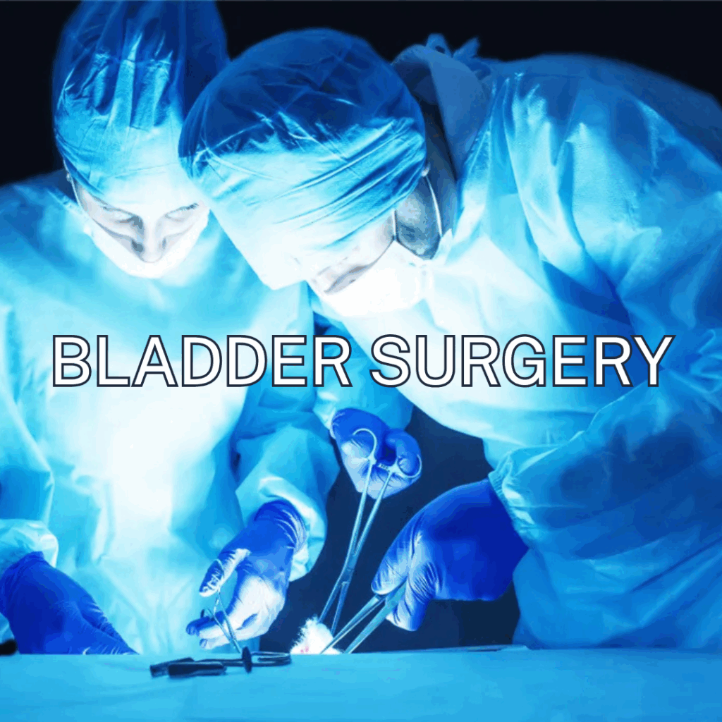 Application of Angle Tip Fibers for Bladder Surgery